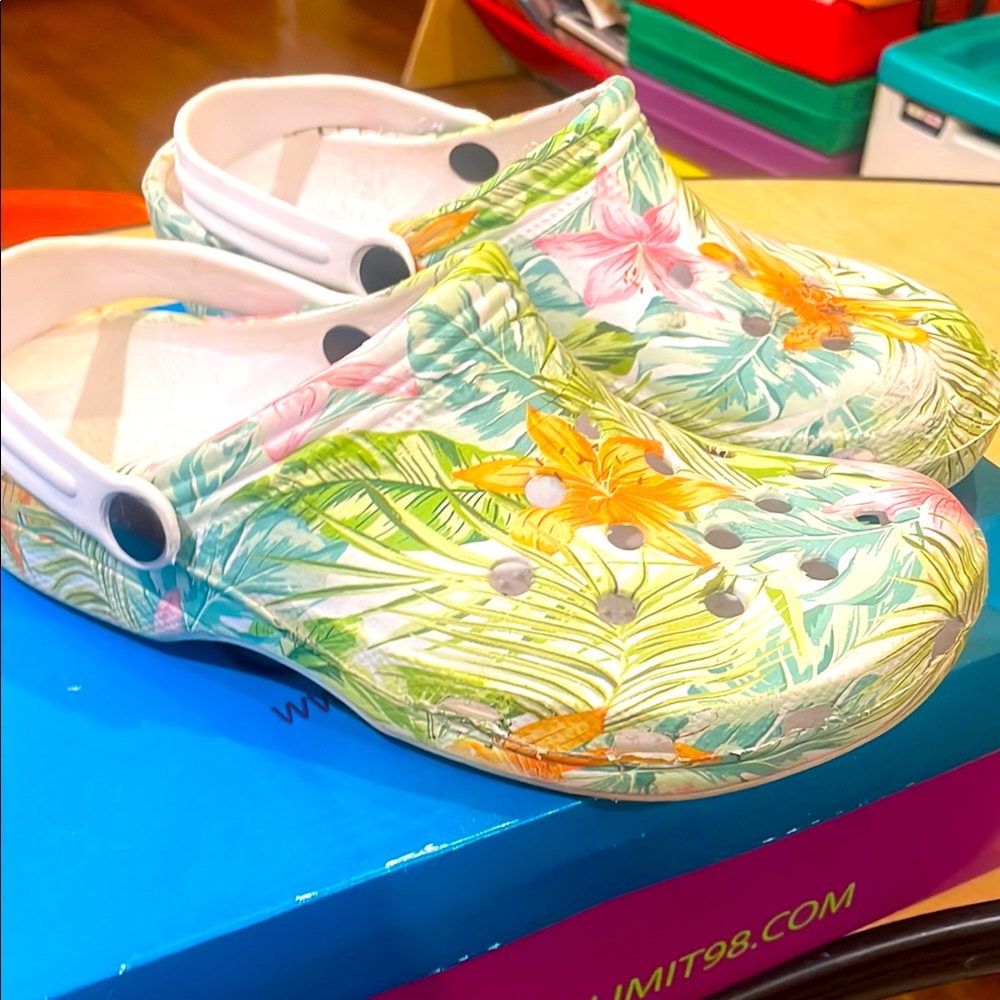Tropical Kids Clogs